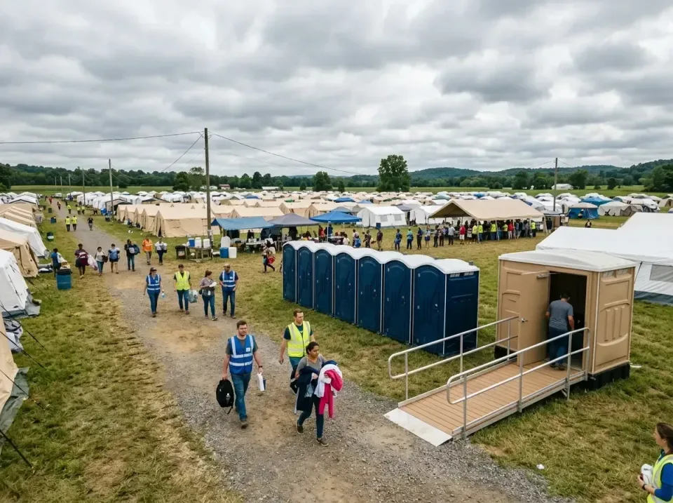 disaster-relief-camp-restrooms-010 — frequently asked questions, Dumpster & Portable Bathrooms Rental in Drew, MS